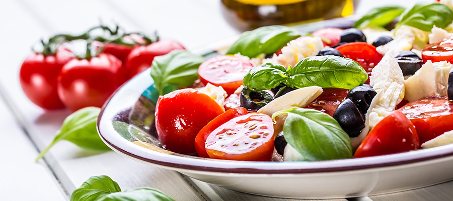 Des plats de salades à déguster en famille